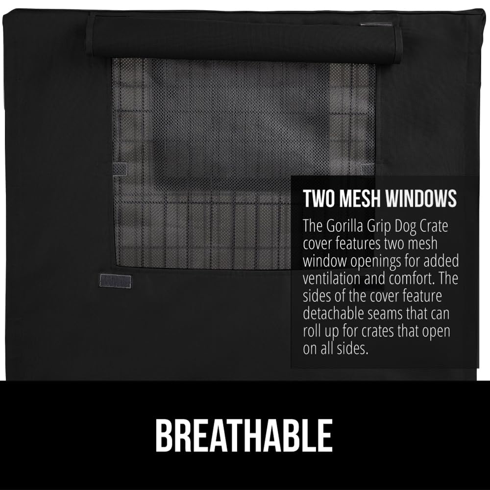 Gorilla Grip Dog Crate Cover for 42