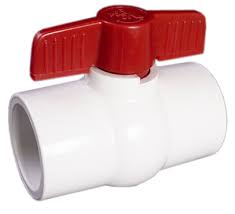 80MM PVC Ball Valve (Slip) Solvent Weld - Heavy Duty Water Flow Control for Plumbing, Irrigation & Pool Systems
