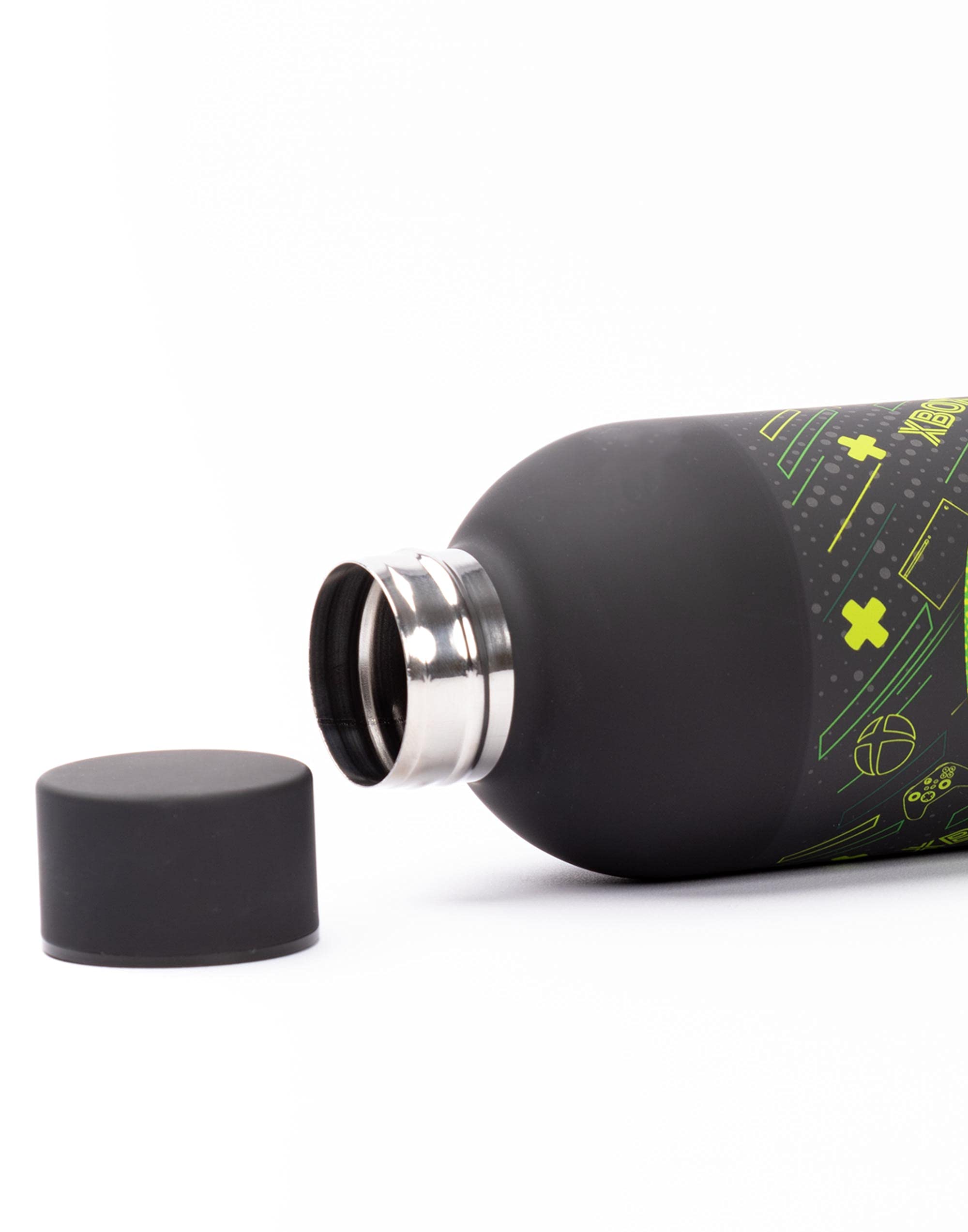 Xbox Themed 750ML Stainless Steel Water Bottle - Insulated Sports Travel Mug for Gamers & Outdoor Activities - Perfect for Gaming, Gym, Hiking & Travel