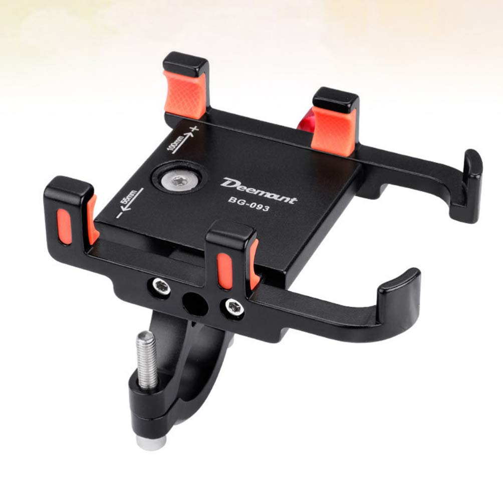 ULTECHNOVO 360° Rotating Bike Phone Holder - Universal Adjustable Bicycle Phone Mount for iPhone & Android - Perfect for Cycling, Commuting & Outdoor Sports