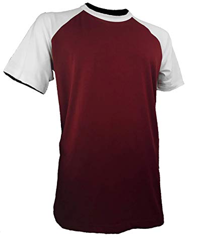 Maroon & White