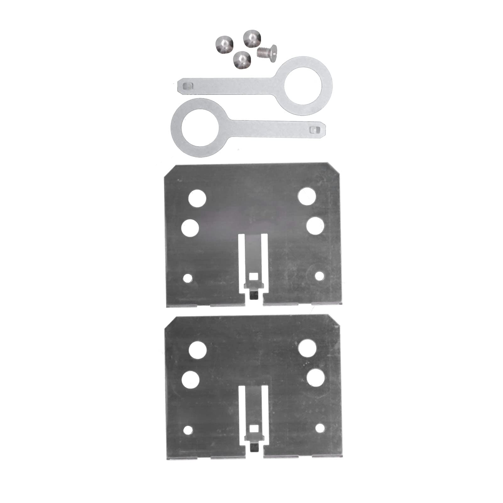 Universal 2 Din Car Radio Dashboard Mounting Kit - Aluminum Alloy Stereo Frame Compatible with B5 MK3 MK4 | Perfect for Car Audio Upgrade & DIY Installation