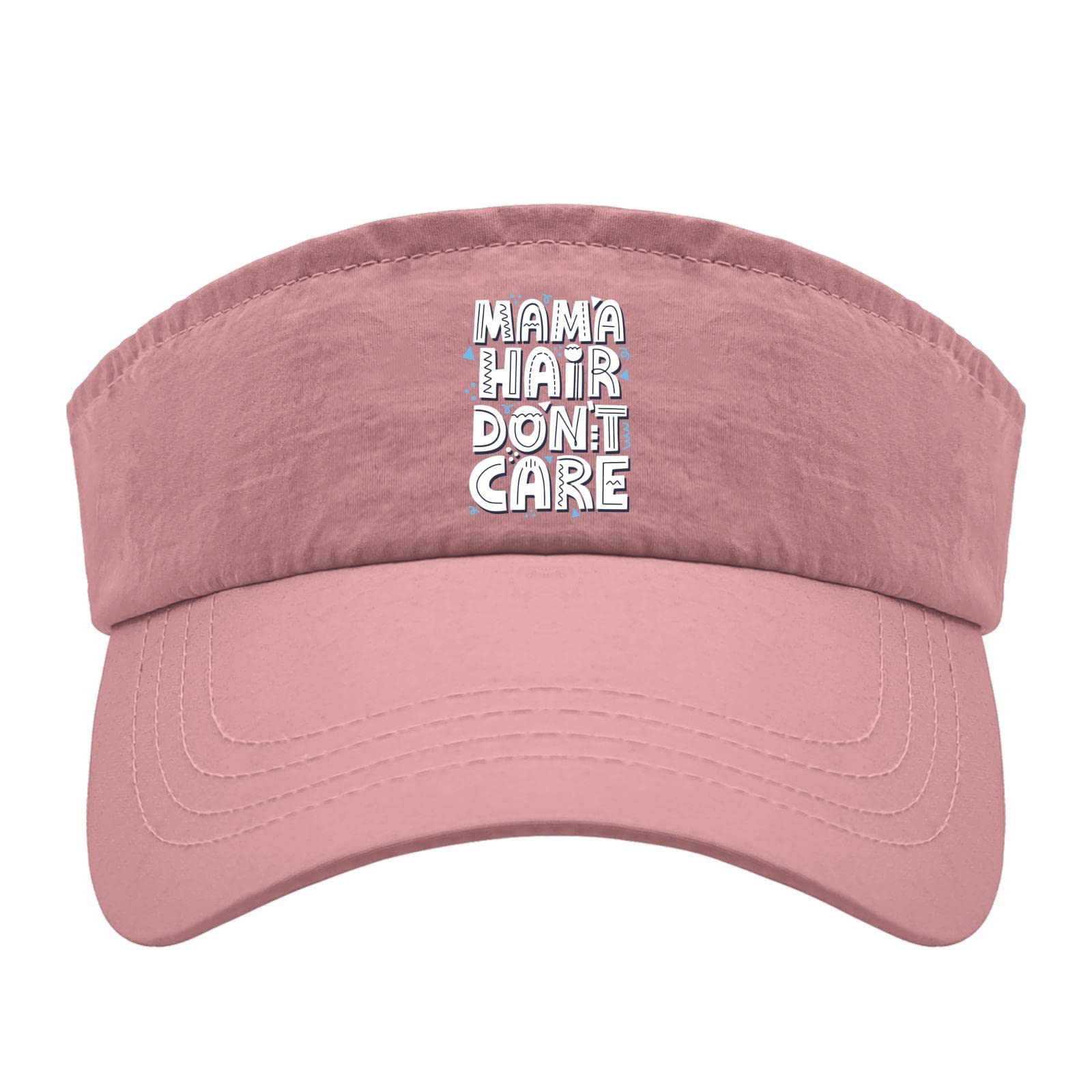Stylish Visor Hats for Women & Teens - UV Protection Sun Visor Cap for Running, Golf, Beach & Outdoor Activities | 'Hair Don't Care' Fashion Statement