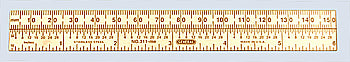 Precision Stainless Steel Ruler with 1/32, 1/16, and 1mm Graduations - Perfect for Engineering, Woodworking, and DIY Projects