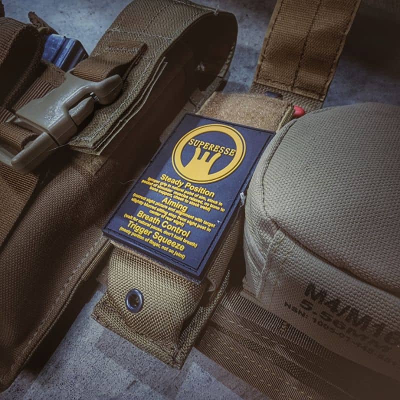 Tactical Storage Pocket Patch - Essential Marksmanship Accessory for Shooting Practice & Outdoor Adventures
