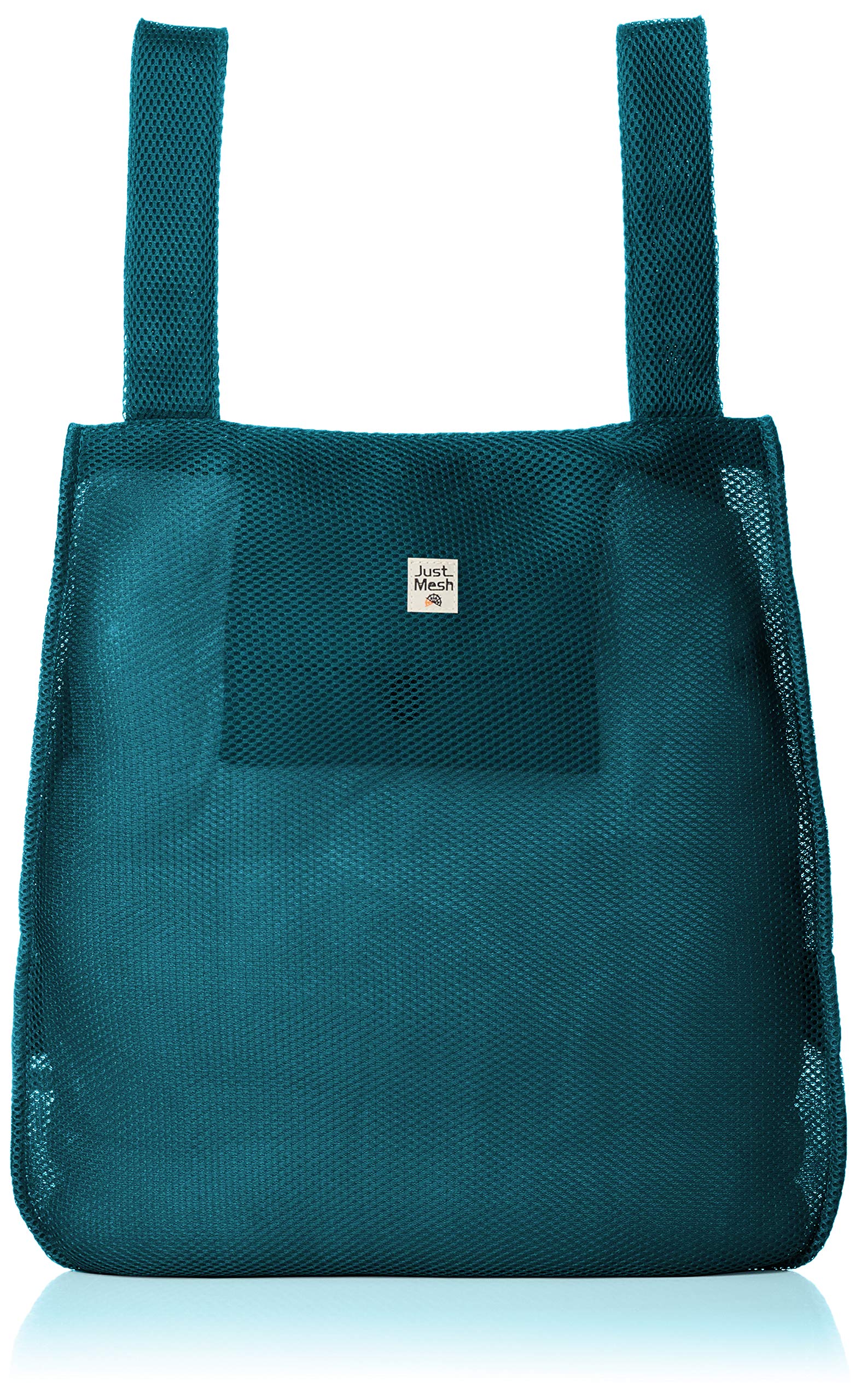 A.L I JST-004 Just Mesh Folding Backpack - Lightweight Washable Travel Backpack with Breathable Mesh, Turquoise Blue - Perfect for Gym, Hiking, Beach & Daily Commute