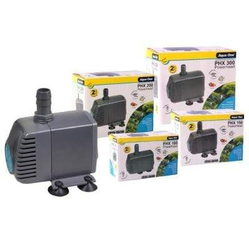 Aqua One PHX Powerhead - Submersible Water Pump for Aquariums, Fish Tanks & Ponds | High Performance Circulation Pump for Freshwater & Saltwater Use | Perfect for Water Filtration, Aeration & Current Creation