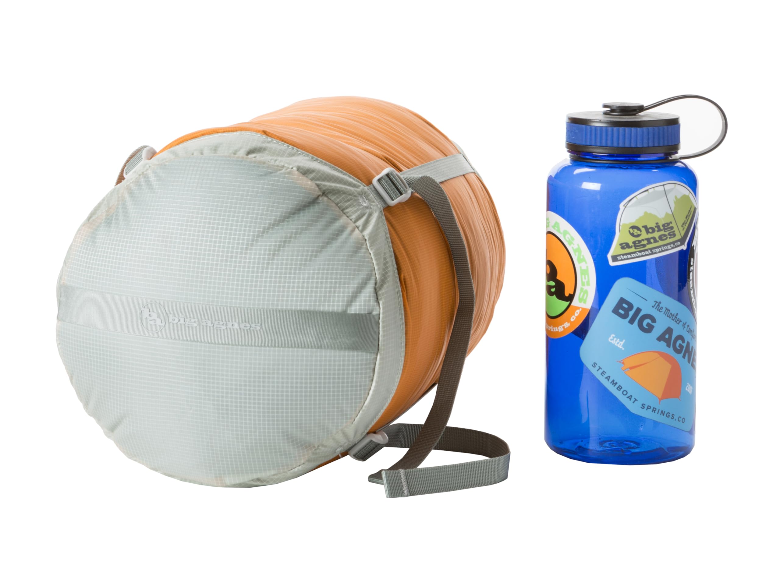 Big Agnes Compression Stuff Sack - Lightweight & Durable Gear Storage Bag for Camping, Hiking & Backpacking - Compact Travel Accessory for Outdoor Adventures