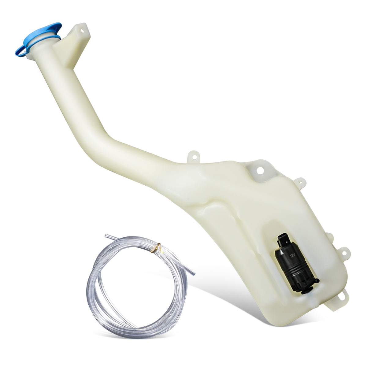 2007-2012 Nissan Sentra Windshield Washer Reservoir Tank with Fluid Pump - OEM Replacement Part for Windshield Cleaning System