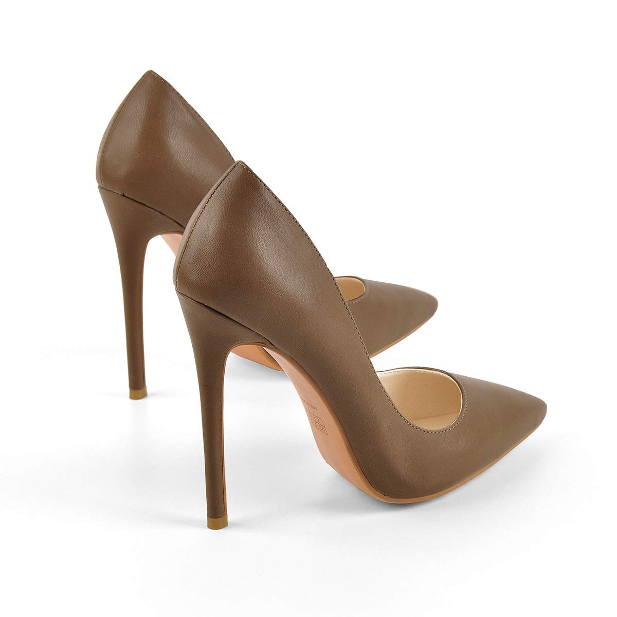 Richealnana Women's Classic Pointed Toe High Heel Pumps - 4.7 Inch Stiletto Heels for Office, Party & Special Occasions
