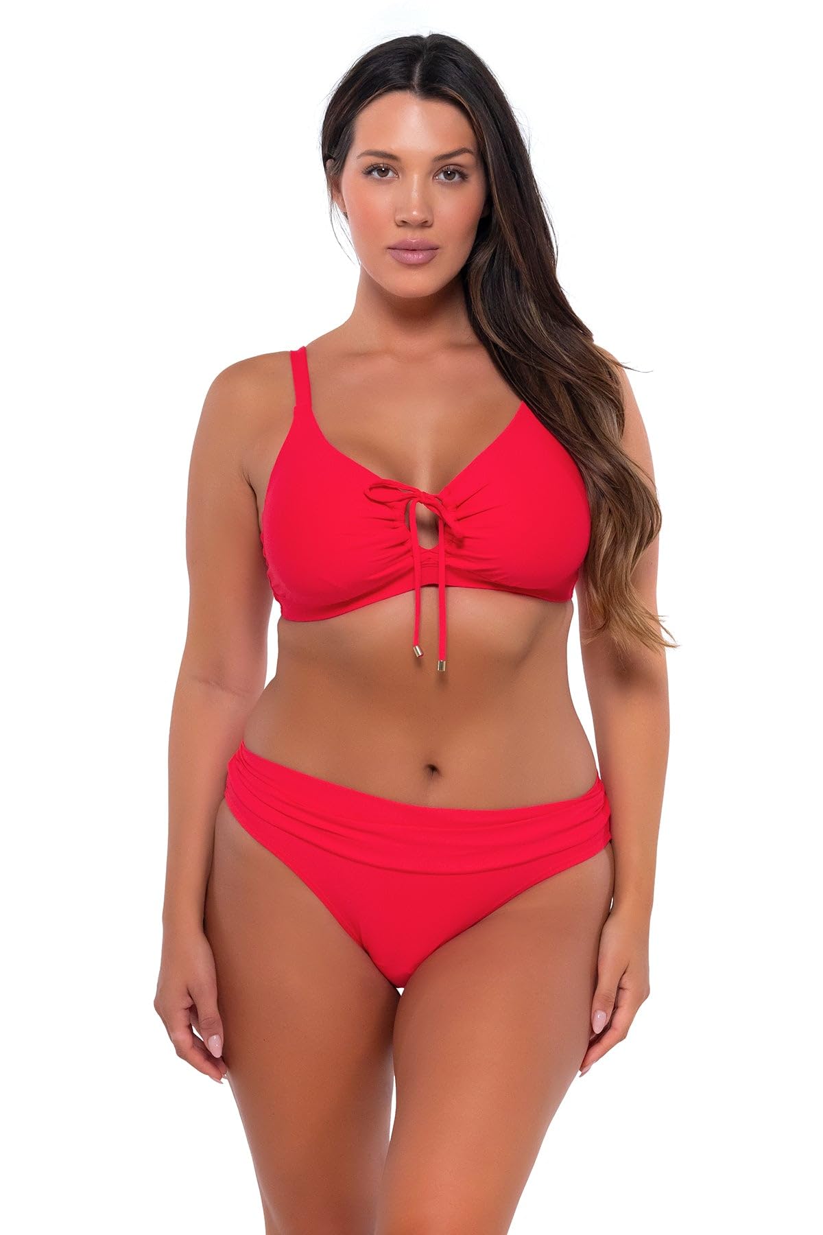 Sunsets Women's Kauai Keyhole Bikini Top Swimsuit with Underwire Support - Sexy Beachwear for Pool Parties, Vacations & Summer Getaways