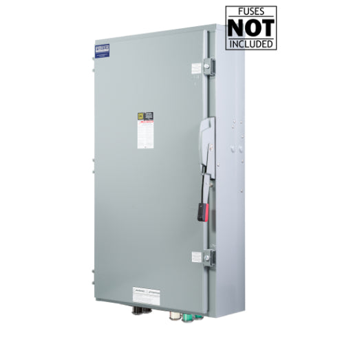 Heavy Duty Cam Lock Fused Disconnect Switch - Single Throw Safety Switch for Industrial Equipment & Electrical Panels - Ideal for HVAC Systems, Motor Controls & Power Distribution
