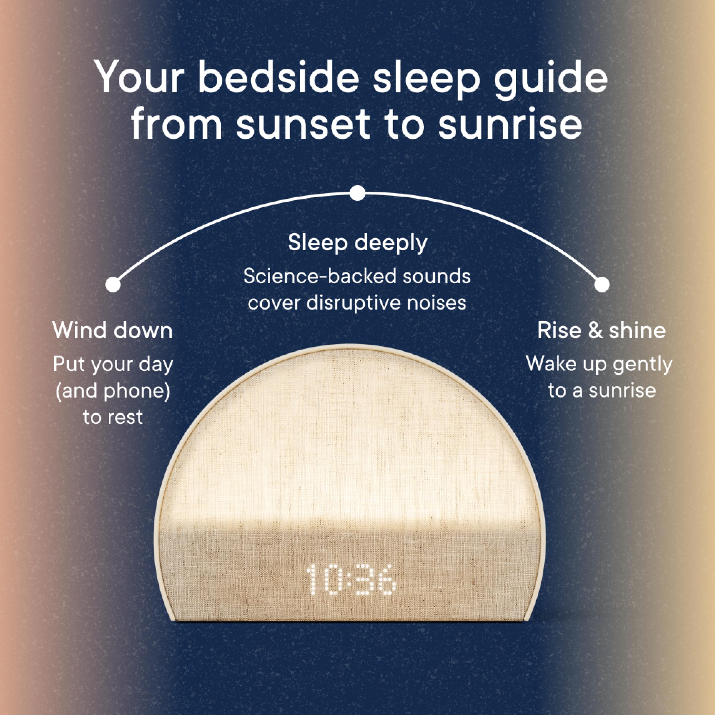 Hatch Restore 2 Smart Sunrise Alarm Clock & White Noise Machine with Customizable Sleep Routines, Dimmable Night Light for Adults - Perfect for Bedroom, Nursery, Meditation & Relaxation (Sage Green)
