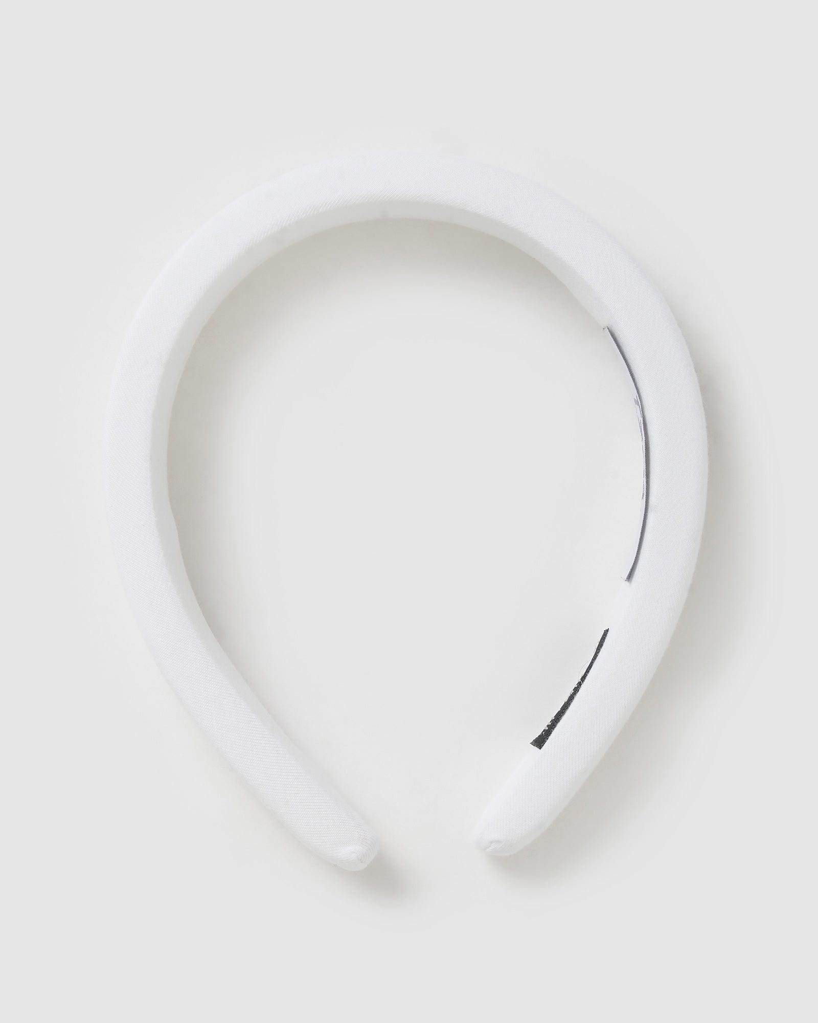 Izoa Georgia Headband for Women - Soft Stretchy Knit Headband in White - Perfect for Workouts, Yoga, Running & Everyday Style