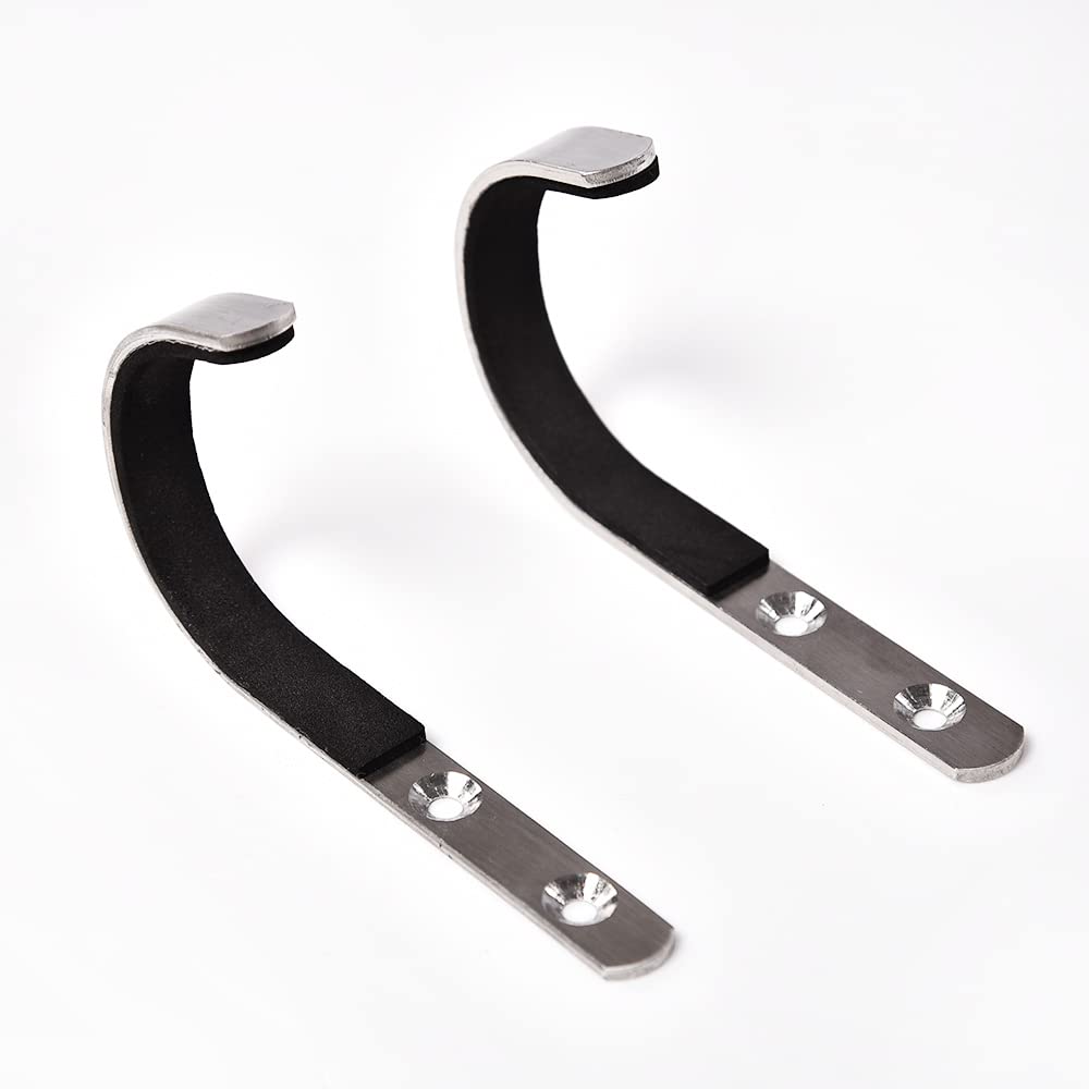 Best Gun Rack for Shotgun & Rifle - Felt Lined Wall Mount Storage with Archery Bow Hooks | Secure Firearm Organization for Home, Cabin, or Hunting Lodge