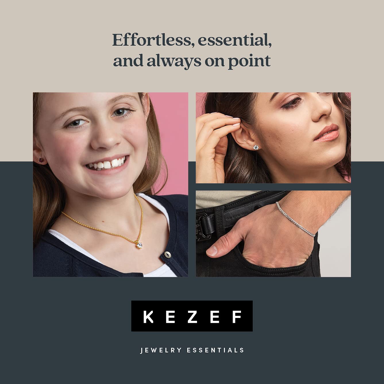 5-Piece Sterling Silver & Gold Plated Hypoallergenic Stud Earrings Set for Women | 2mm-6mm Round Ball Earrings in 925 Silver, 14K Gold & Rose Gold | Perfect for Daily Wear, Gifts & Special Occasions