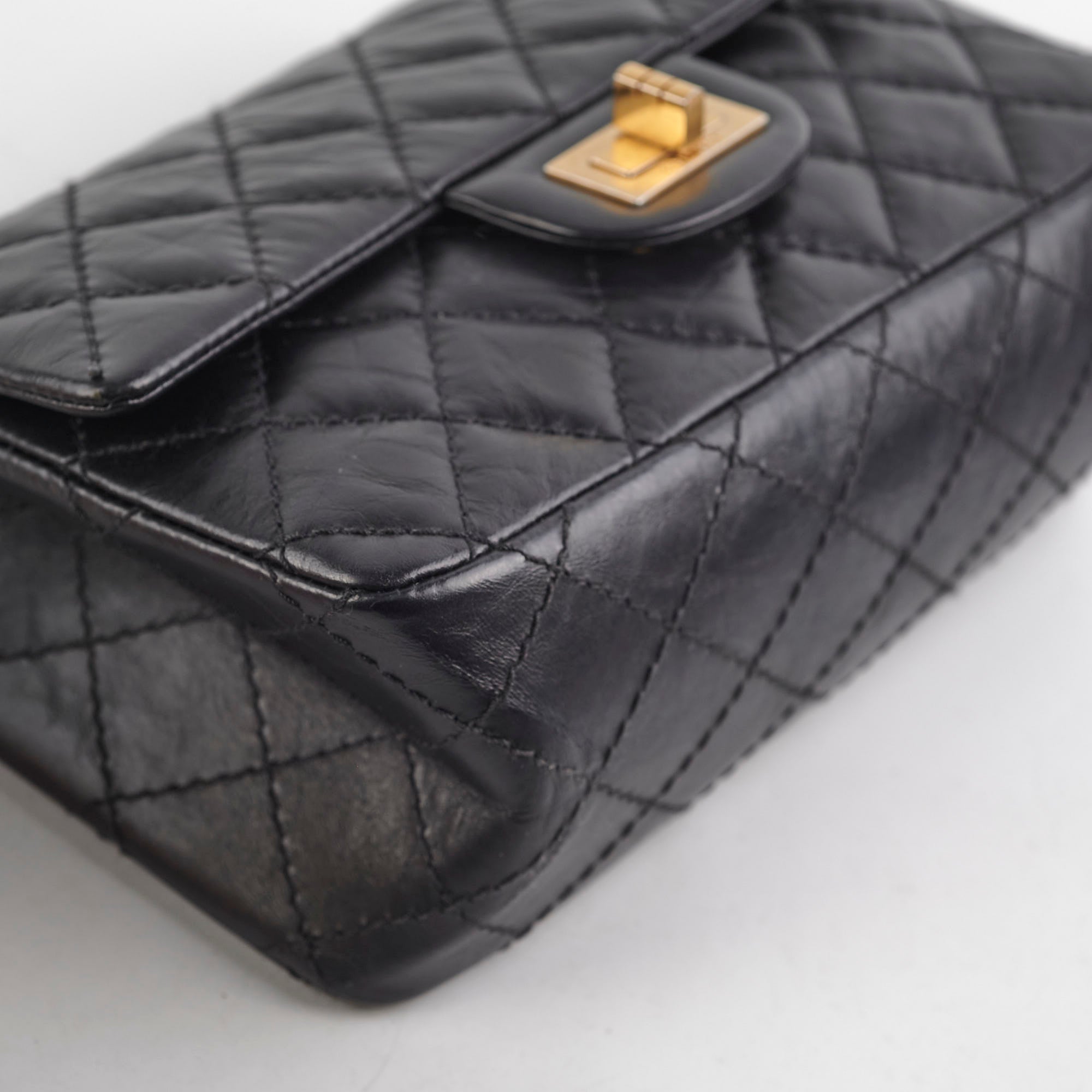 Chanel Mini Reissue 2.55 Classic Flap Bag in Black - Perfect for Evening Events, Date Nights & Luxury Fashion Collectors