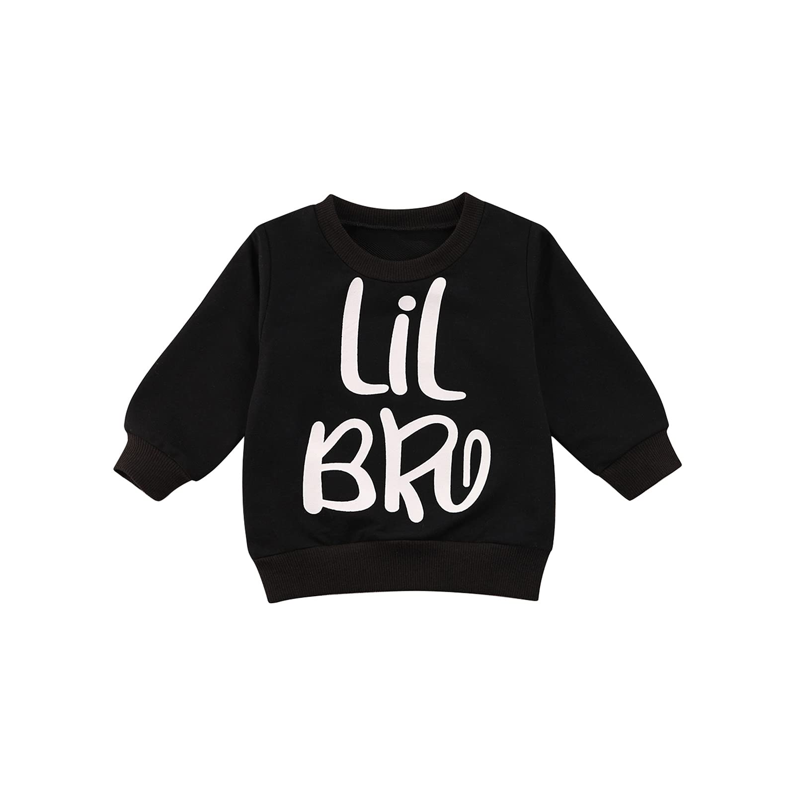 Toddler Boys & Girls Sweatshirt - Soft Long Sleeve Crewneck Pullover with Cute Prints | Fall & Winter Casual Wear for Outdoor Playdates & Preschool