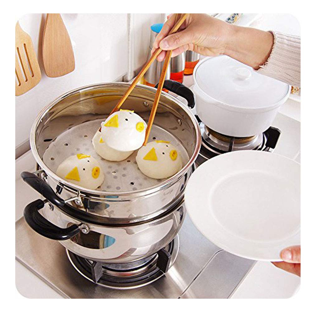 300pcs 7.5 Inch Round Air Fryer Liners - Premium Perforated Parchment Paper Sheets, Non-Stick Basket Mats for Air Fryer, Steaming, Baking Dumplings & Cooking | Perfect for Healthy Meals, Party Snacks & Family Dinners