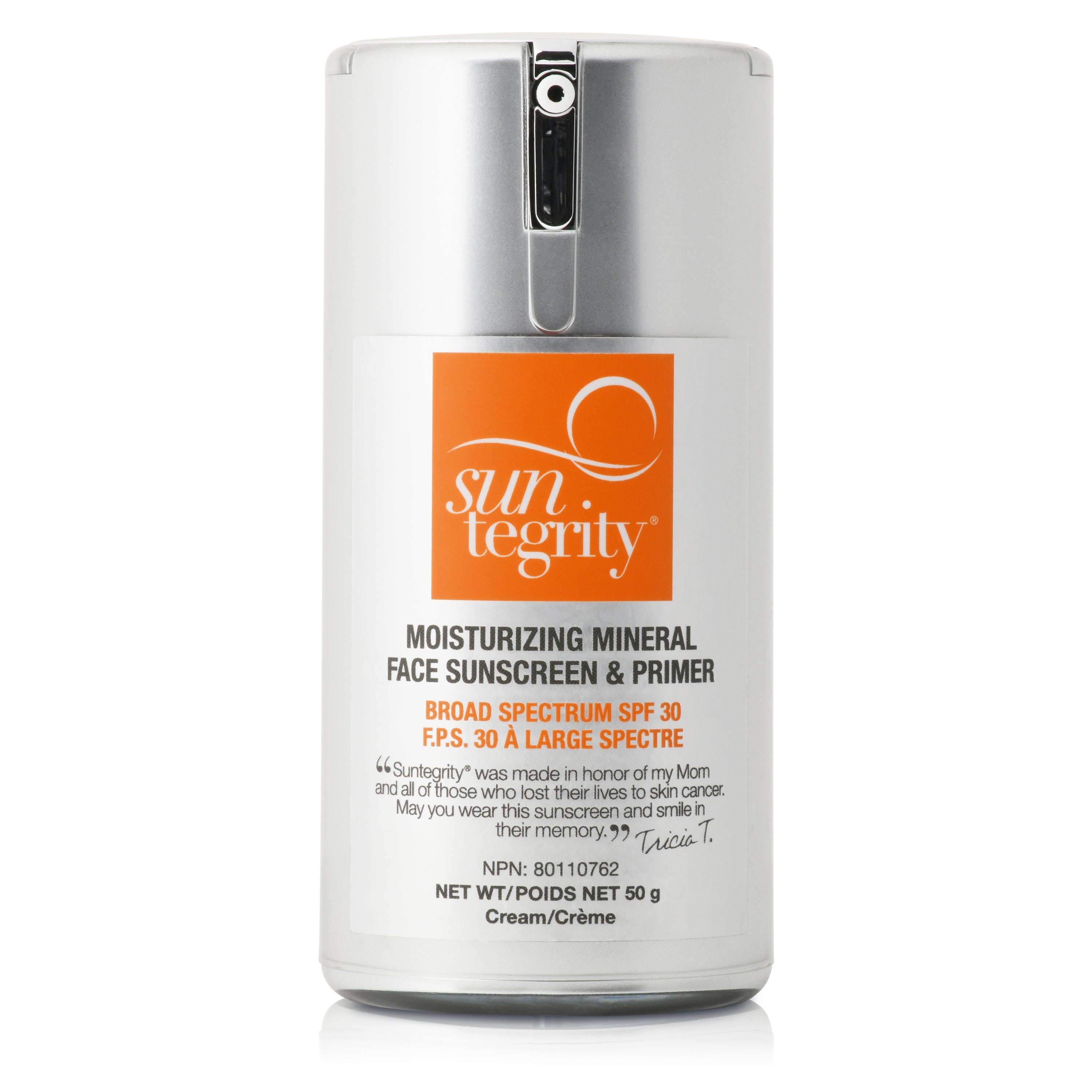 Moisturizing Mineral Face Sunscreen & Primer - Broad Spectrum SPF 30 for Sensitive Skin | Daily Sun Protection & Makeup Base for Outdoor Activities, Beach & Work