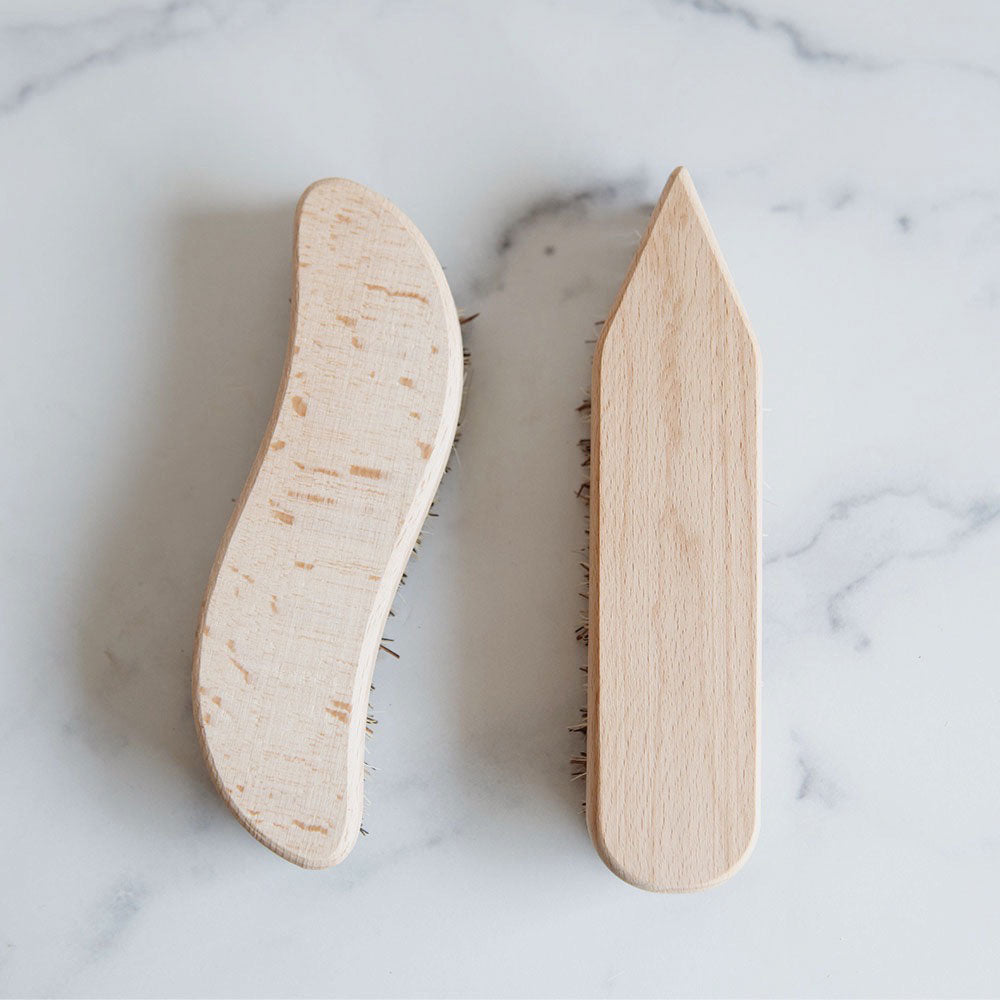 Natural Wooden Scrubbing Brush for Kitchen & Bathroom - Eco-Friendly Cleaning Brush for Dishes, Pots, and Tiles - Perfect for Daily Household Cleaning