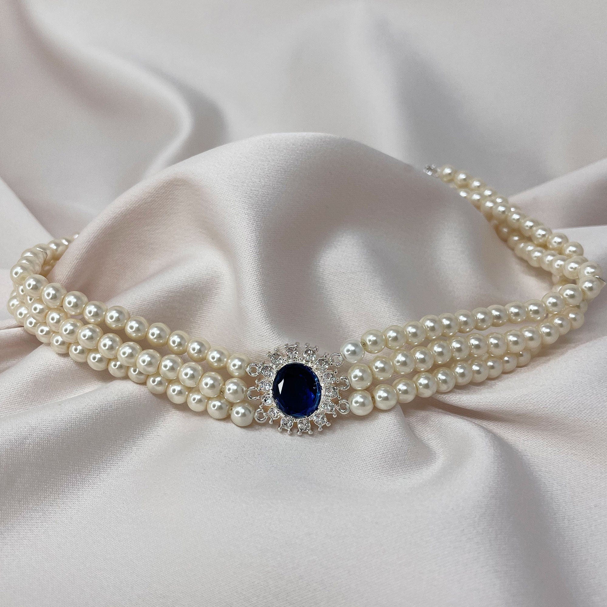 Princess Diana Inspired Jewelry Set with Stud Earrings - Elegant Gift Box Included | Perfect for Birthdays, Anniversaries & Special Occasions