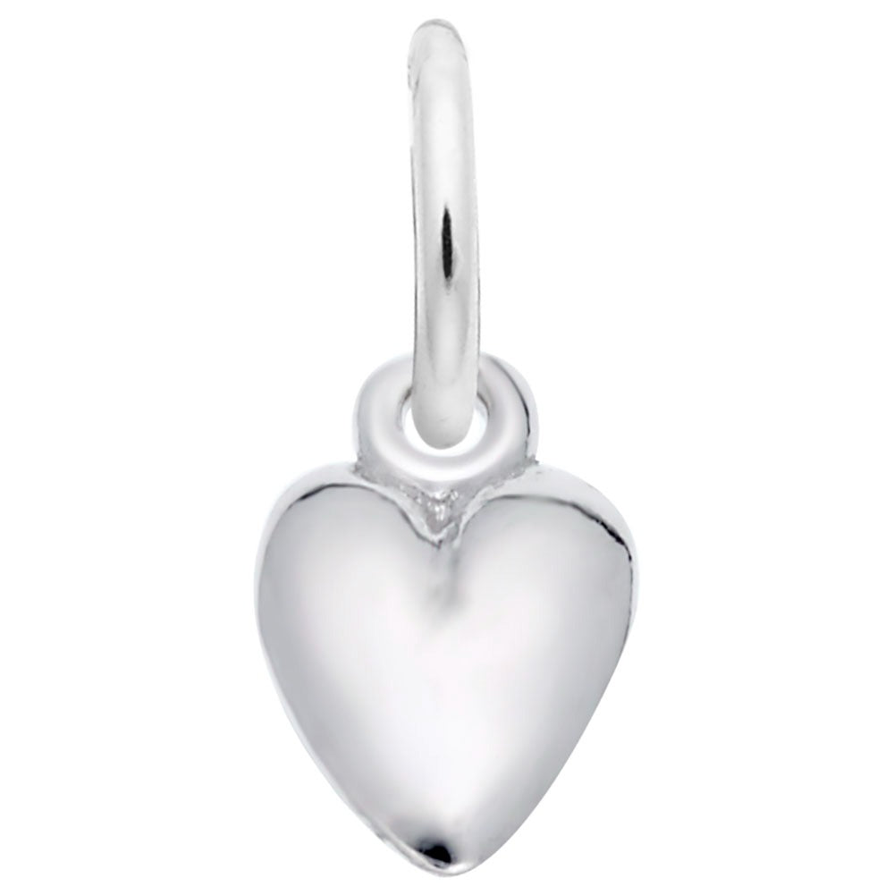 Sterling Silver Heart Charm Pendant Necklace for Women - Elegant Jewelry Gift for Valentine's Day, Anniversary & Special Occasions