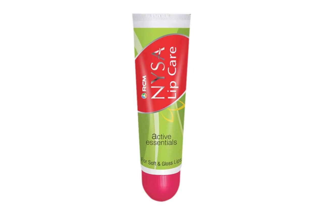 Nysa Rcm Natural Organic Lip Balm with Active Essentials - 10ml | Hydrating & Nourishing Lip Care for Dry, Chapped Lips - Perfect for Daily Use, Travel & On-the-Go