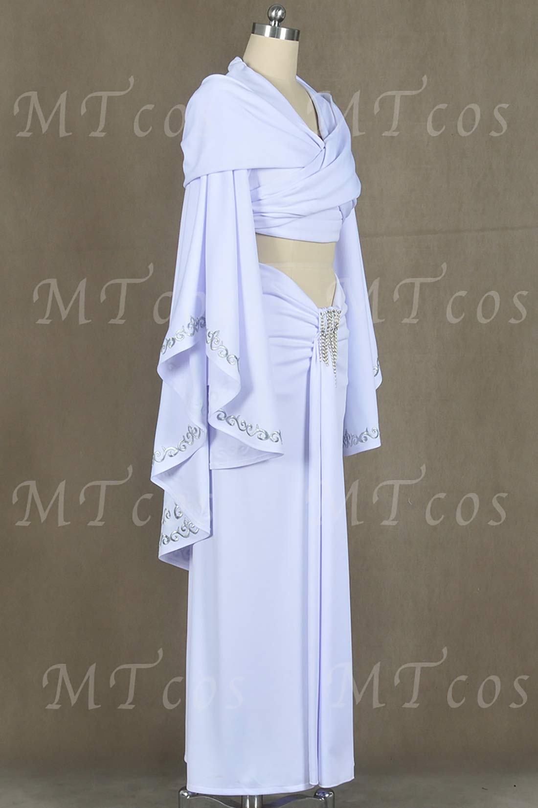 Star Wars Princess Leia Organa Deluxe White Costume Set - Halloween Cosplay Outfit for Women | Perfect for Comic Con, Cosplay Events & Halloween Parties