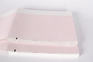 Welch Allyn Model 94016-0000 CP10/20 ECG Paper - 200 Sheets Per Pack (5 Packs) for Medical Clinics & Hospitals