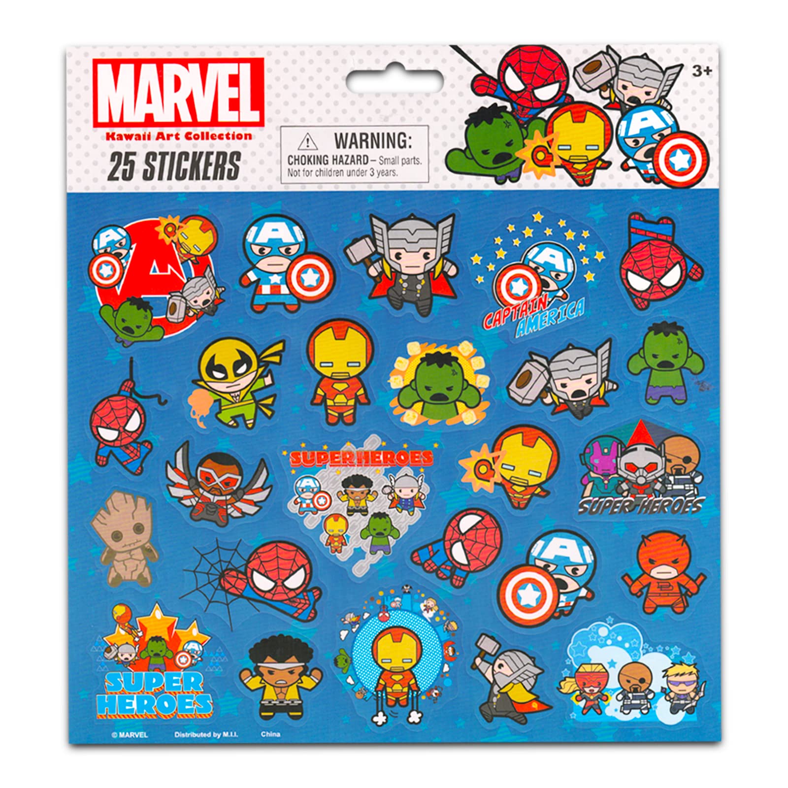 Marvel Avengers Backpack and Lunch Box Set for Kids - Spiderman School Bag, Superhero Lunch Bag with Stickers | Perfect for School, Travel & Daily Use