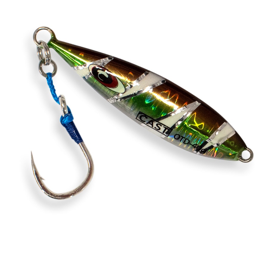 Cast Slow Pitch Jig 40g - Premium Saltwater Fishing Lure for Slow Pitch Jigging - Perfect for Deep Sea Fishing and Offshore Angling