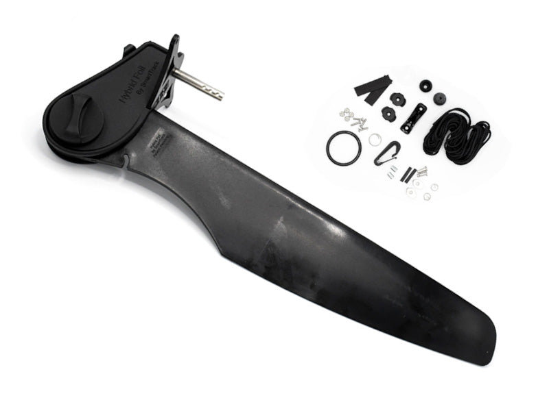 SmartTrack Hybrid Foil Rudder Housing and Blade - High Performance Sailing Accessory for Racing & Recreational Boating