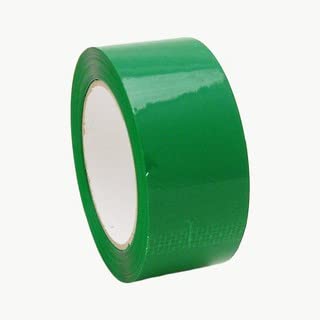 6 Rolls 2 Inch Heavy Duty Green Packing Tape - 2.0 Mil Thick Carton Sealing Tape for Moving, Shipping & Storage | Strong Adhesive for Secure Box Packing & Sealing