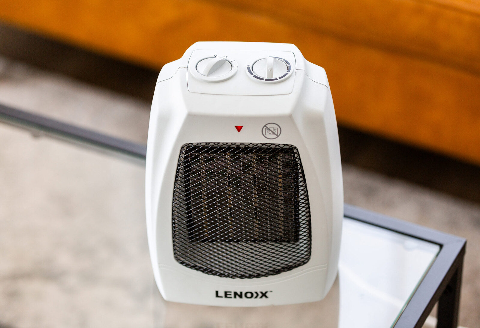 1500W Ceramic Space Heater with Overheat Protection - Fast Heating Portable Electric Heater for Home, Office & Bedroom Use