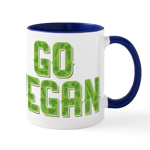 White/Navy Inside - Go Vegan