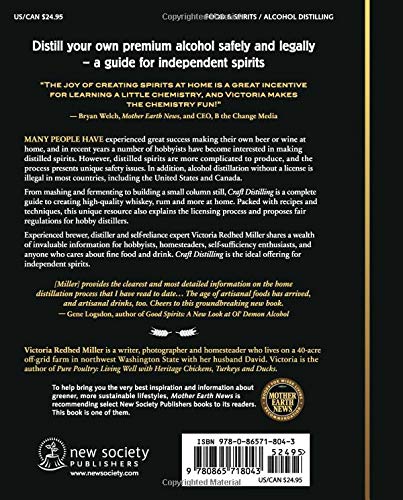 Home Distilling Kit for Craft Spirits - Legal DIY Whiskey, Vodka & Gin Making Supplies - Perfect for Beginners & Hobbyists - Home Bar, Gifts & Small Batch Production
