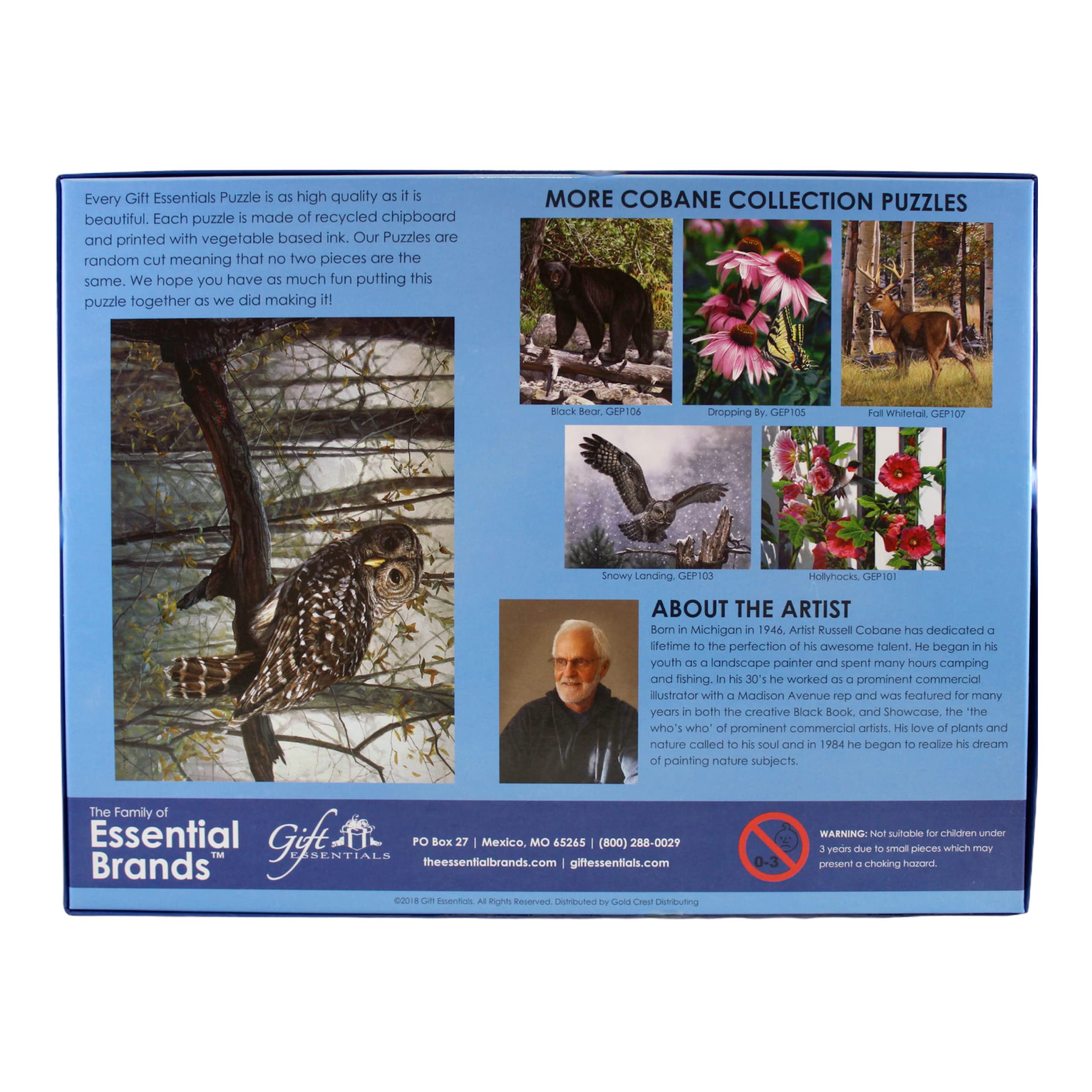 1000 Piece Jigsaw Puzzle - Spirit of The Forest Owl in Tree Puzzle for Adults & Kids | Challenging Family Game Night Activity, Home Decor & Stress Relief Gift