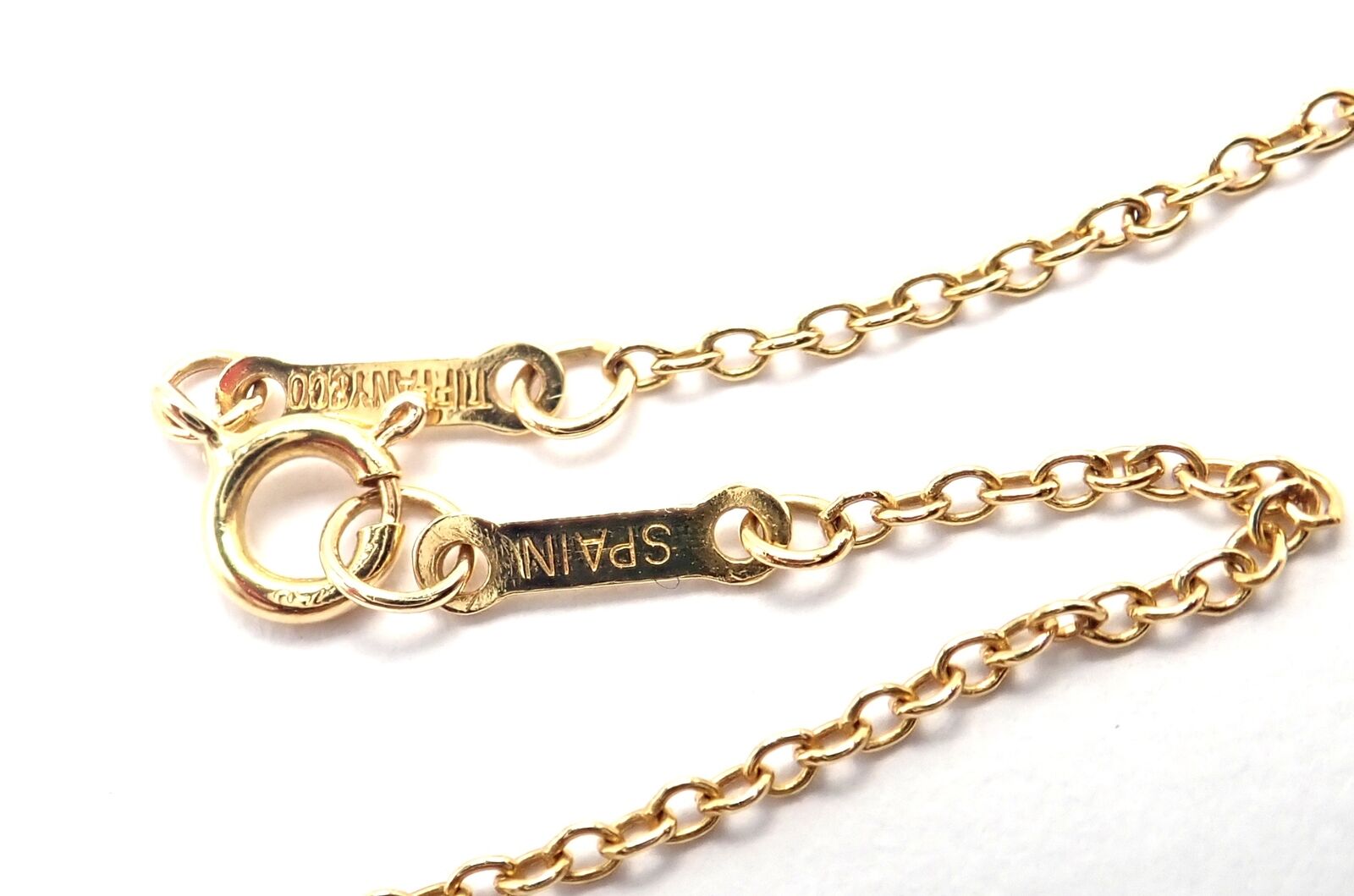 Authentic Tiffany & Co Peretti 18k Yellow Gold Star of David Pendant Necklace - Elegant Jewish Jewelry Gift for Women, Perfect for Hanukkah, Bar Mitzvah & Special Occasions