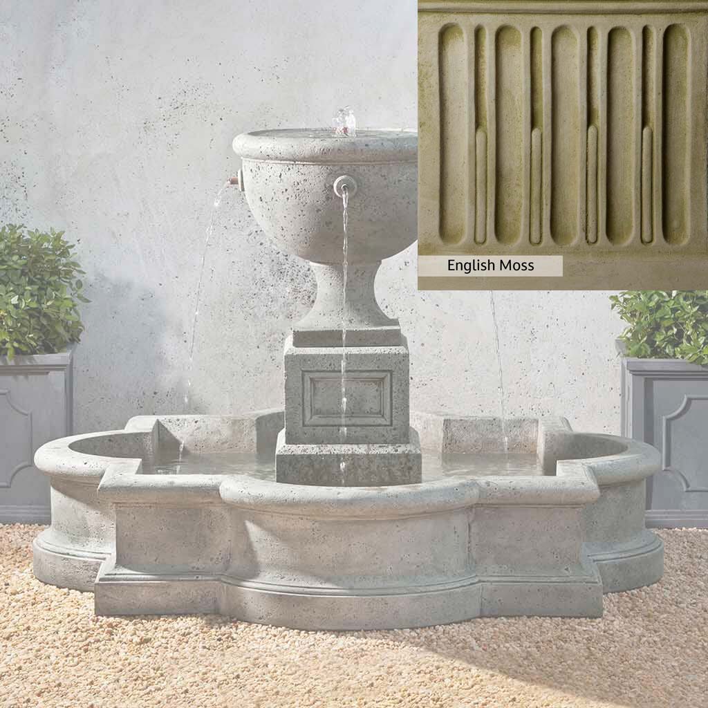 Campania International Navonna Outdoor Fountain - Classic Italian Garden Fountain for Patio, Yard, and Landscape Decor | Perfect for Backyard, Garden, and Outdoor Living Spaces