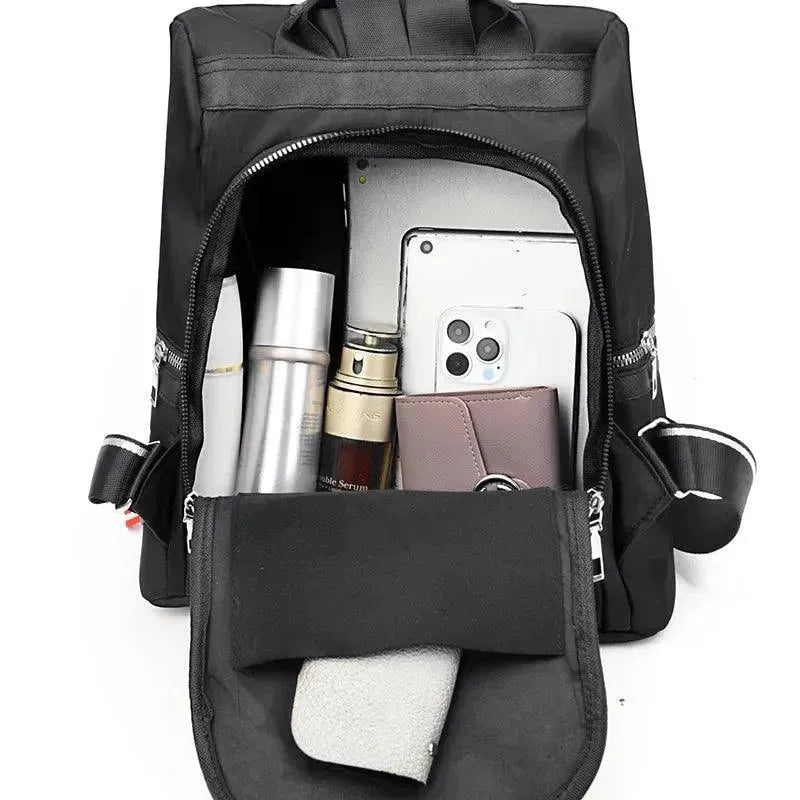 Anti Theft Women's Travel Backpack - Secure & Stylish Carry On Backpack for Commuting, Hiking & Airplane Travel