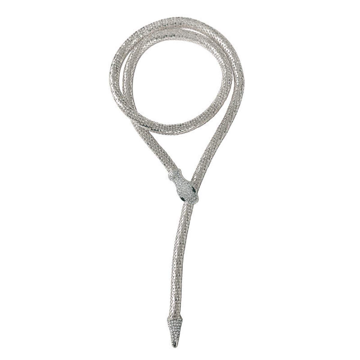 Snake Choker Necklace for Women - Silver Gold Retro Jewelry for Halloween & Costume Parties