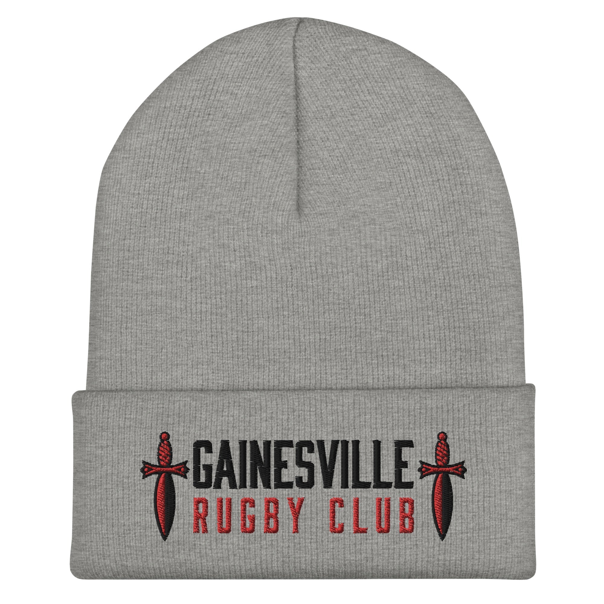 Gainesville Spartans RFC Cuffed Beanie - Warm Winter Knit Hat for Men & Women - Perfect for Rugby Fans, Outdoor Sports, and Cold Weather Activities