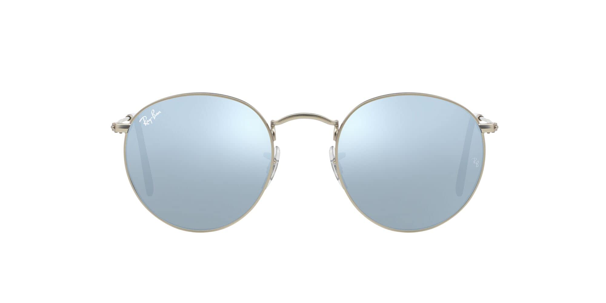 Ray-Ban RB3447 Round Metal Sunglasses for Men & Women - Classic Retro Style UV Protection Shades for Outdoor, Driving, and Fashion