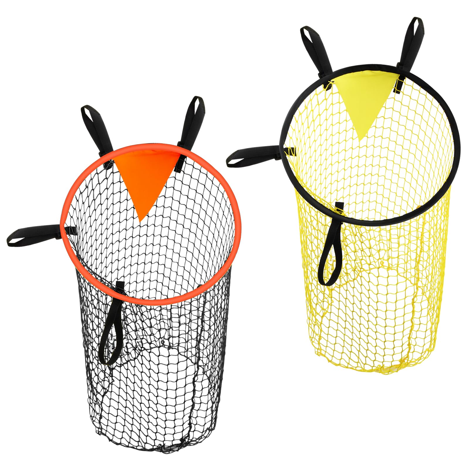 Rapidbok 2-Pack Soccer Goal Target with Adjustable Straps - Training Football Nets for Kids & Adults - Perfect for Backyard Practice, Team Drills & Soccer Skill Development