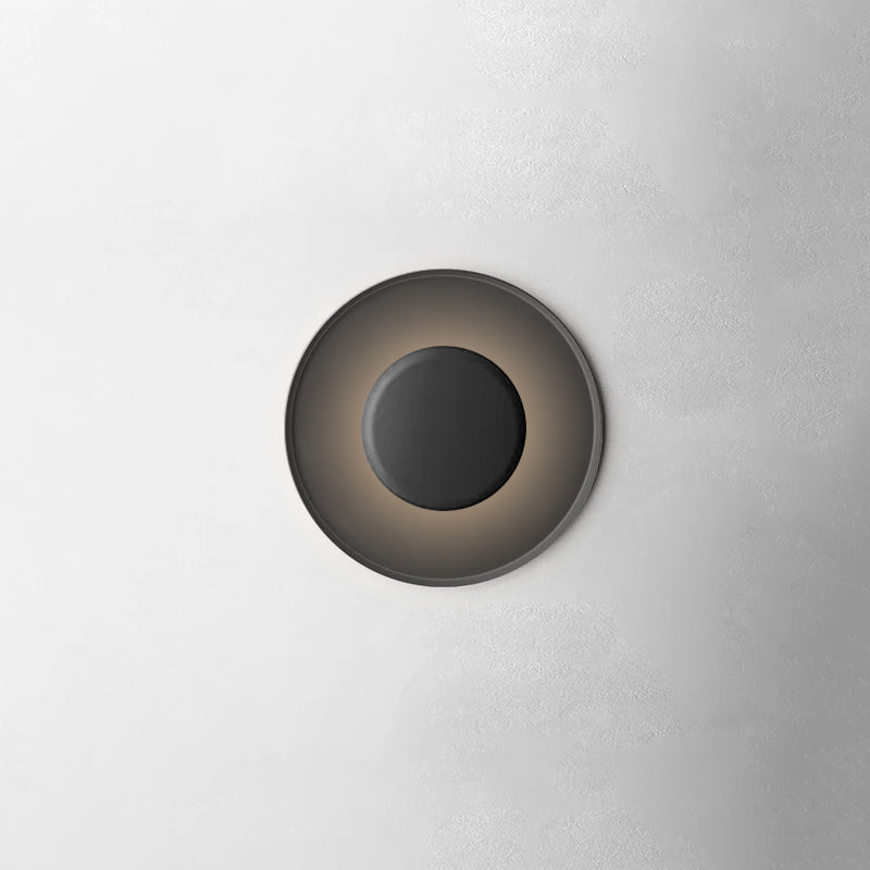 Modern LED Wall Sconce Light - Dimmable Bedroom Lighting Fixture for Living Room, Hallway & Bedside - Energy Saving Home Decor (Brushed Nickel)