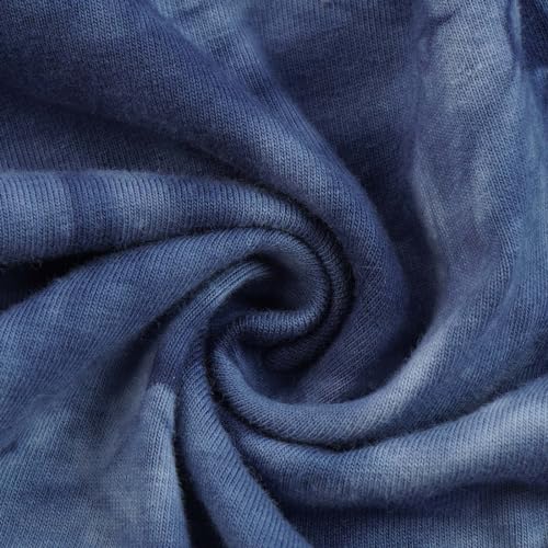 Blue tie dye