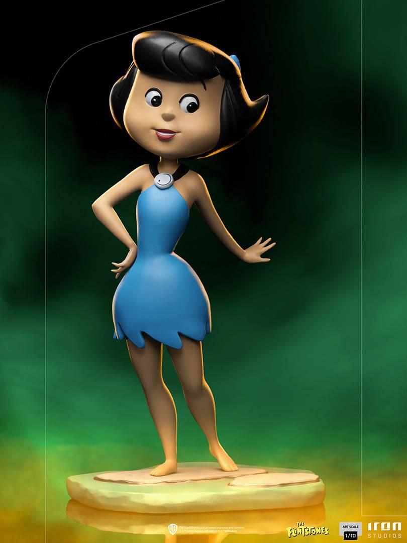 Iron Studios The Flintstones Betty Rubble BDS Art Scale Statue 1/10 - Premium Collectible Figure for Display & Home Decor