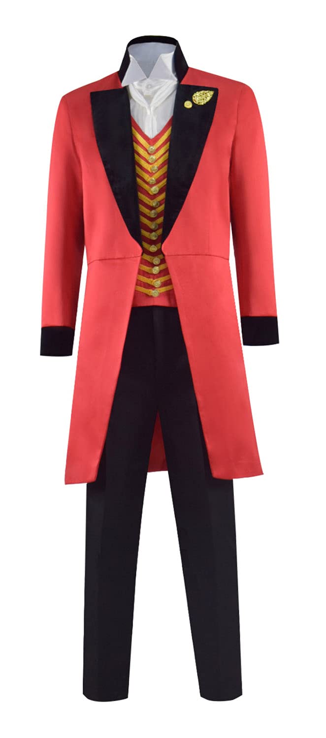 PT Barnum Cosplay Costume for Adults - Greatest Showman Performance Uniform & Halloween Party Outfit - Perfect for Themed Events, Stage Shows, and Costume Parties