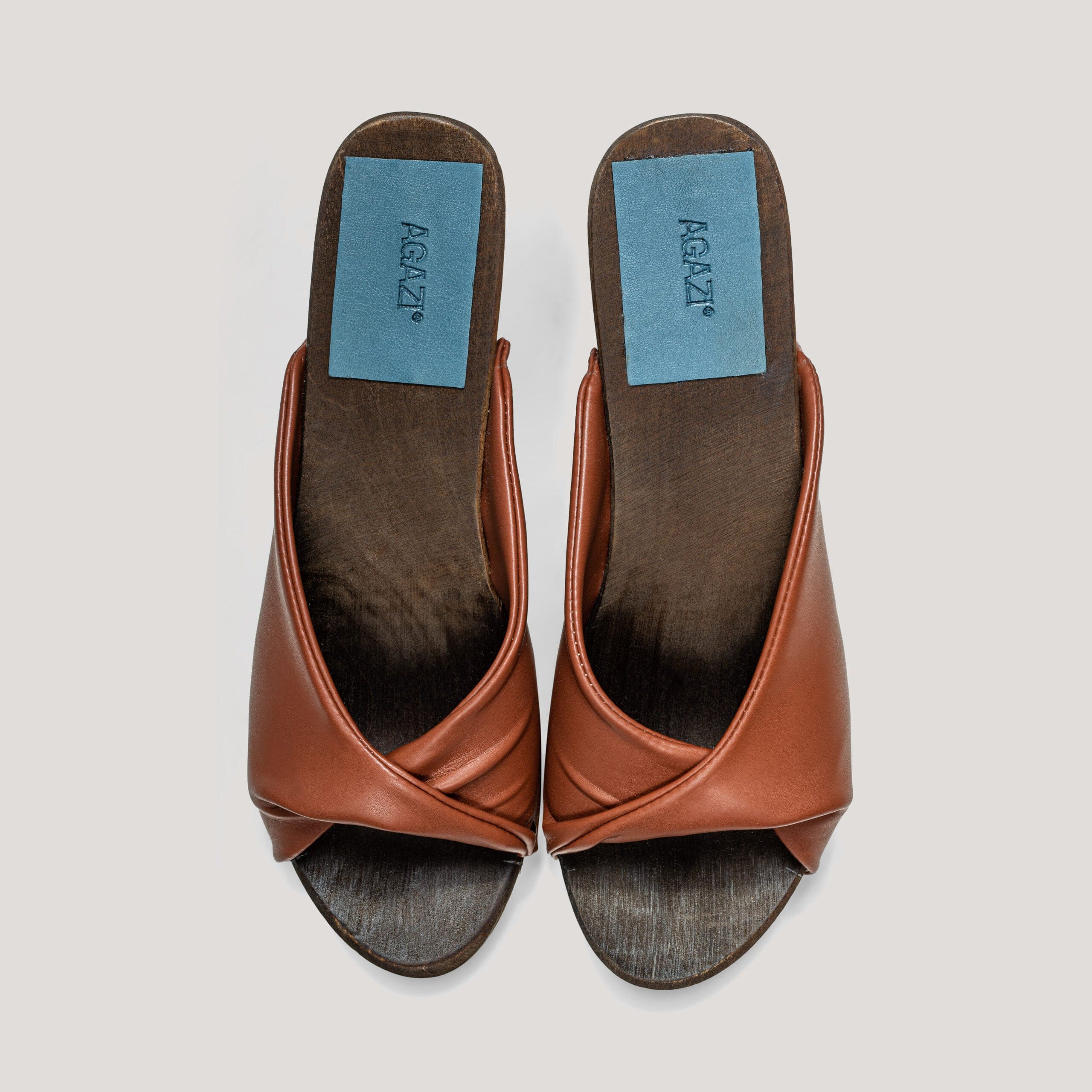 Vegan Corn Leather Clogs for Women & Men | Comfortable Slip-On Shoes in Caramel | Perfect for Casual Wear, Home, and Outdoor Activities